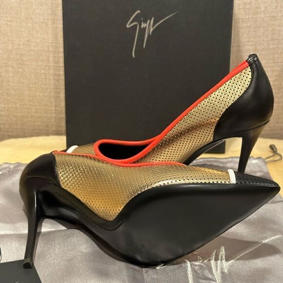 Giuseppe Zanotti scarppa leather pumps size EU 36( US6) and EU 36,5( US 6,5) new - Picture 6 of 14